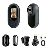 Frelisty Bodycam Körperkamera Mini mit 32GB Speicherkarte, 26g Tragbare...