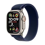 Apple Watch Ultra 2 (49 mm GPS + Cellular) Smartwatch mit natürlichem...