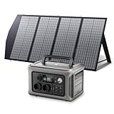 ALLPOWERS Solargenerator R600 mit 140W Solarpanel, 299WH LiFePO4 Batterie,...