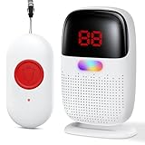 Pakinui Notrufknopf für Senioren, Notruf Armband mit Digitalanzeige,...