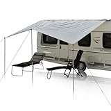 your GEAR Wohnwagen Sonnensegel Caravan Tarp 4,5 x 2,4 m Sonnendach inkl....