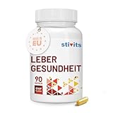 Lebergesundheit Formel – Vegane Kapseln mit Mariendistel (4.000 mg...