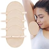 DOKRIN Antitranspirants,4 Stück schweißabsorbierende Pads aus Baumwolle...