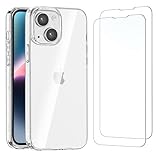 NEW'C Hülle für iPhone 14 (6,1') - Ultra Transparent Silikon Weiches TPU...