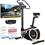 skandika Ergometer Morpheus, Fitnessbike, Heimtrainer mit Bluetooth,...