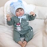 YIHANGG Lebensechte Reborn Babypuppen Neugeborene Puppe 46cm Realistisch...