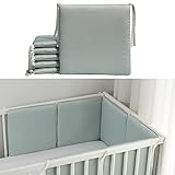 IEIUTSLBaby Bettumrandung Nestchen 30x30cm, Rausfallschutz Bett Bettgitter...