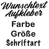 Wunschtext Aufkleber selbst gestalten Hologramm Oil Slick Buchstaben Zahlen...