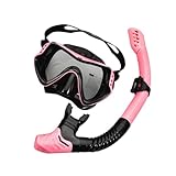 WOONEKY Schnorchelset mit Schwimmbrille und Schnorchel Einstellbares...