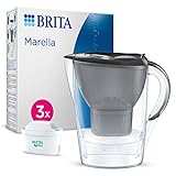 BRITA Wasserfilter-Kanne Marella graphit (2,4l) inkl. 3x MAXTRA PRO...