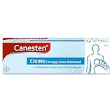 Canesten Creme - zur Behandlung von Hautpilz und Fußpilz - schnell wirksam...