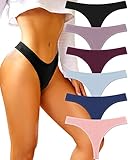 BeReady 6er Pack String Tanga Damen Set Baumwoll Unterhosen Sexy...