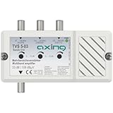 Axing TVS 5-03 Mehrbereichsverstärker 33 dB Antennenverstärker 3-Fach...
