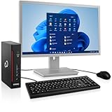 24' FullHD Komplett Mini PC 10-Watt Office, Intel Pentium 4400G 2x3.3 GHz,...