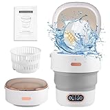 Mini Waschmaschine 13L,Portable Washing Machine Mit...