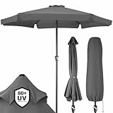 Kingsleeve® Sonnenschirm UV Schutz 80+ Balkon Schutzhülle 330cm Strand...
