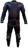 BI ESSE Motorradanzug für Erwachsene, aus Leder und Textil, 2-teilig,...