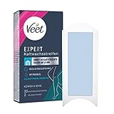 Veet Expert Kaltwachsstreifen Körper & Beine - Wachsstreifen zur...