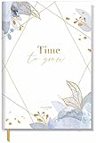 Notizbuch A5 liniert [Time to grow] von Trendstuff by Häfft | 124 Seiten,...
