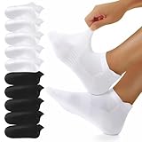 YouShow 10 Paar Sneaker Socken Herren Damen Kurze Socken Baumwolle...