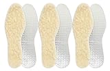 Berckland 3er Pack AluTherm Lammfell natur - Lammfell mit Alu-Isolierung...