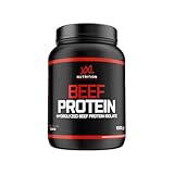 XXL Nutrition - Beef Protein Pulver - Laktosefrei, 92,1% Proteinanteil,...