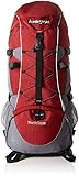 AspenSport Unisex – Erwachsene Rucksack North Slope, rot/Grau, 70 x 30 x...