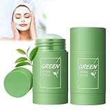 2 Stück Green Mask Stick Probuk Green Stick Mitesser, Blackhead Remover...