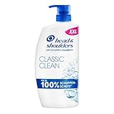 Head & Shoulders Classic Clean Anti-Schuppen-Shampoo, 800ml Pumpspender,...