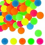 ZaoGoin Flummis für Kinder, 40 leuchtende Bälle 25mm für Partys und...