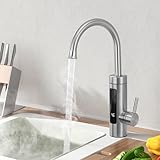 HOMELODY Elektrischer Wasserhahn mit Durchlauferhitzer 230V,Wasserhahn...