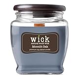 Wick – Moonlit Oak – Kerze aus Sojawachs mit Holzdocht mit leichtem...