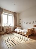Hanse Home Adventures Kinderteppich - Bunte Regenbogen Spielteppich,...
