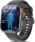 Marsyu 2025 Neue Smartwatch EKG+HRV/Harnsäure/BMI Herren Damen 1,97'...