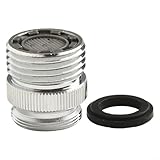 Messing Gartenschlauch Adapter, 3/4 Zoll Luftsprudler Anschluss für...