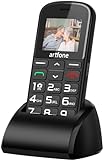 artfone 182 Seniorenhandy mit großen Tasten Handy | GSM Doppel -SIM...