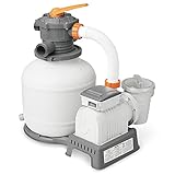 Bestway 58500E Flowclear 9.800 L Pumpensandfilter, weiß/grau