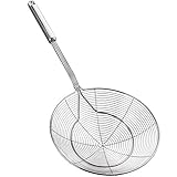 YFWOOD Spinnennetz-Schöpflöffel aus Edelstahl, Kochabschäumer,...