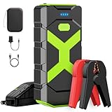 POWKEY Starthilfe Powerbank,2000A Auto Starthilfe 12V für Jump Starter...
