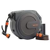 Giraffe Tools Wandmontierte Schlauchbox 30m + 2m, Automatischer...