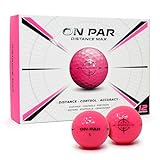 On Par Distance Max Golfbälle – 12er-Pack für verbesserte Distanz,...