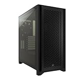 CORSAIR 4000D AIRFLOW Gehärtetes Glas Mid–Tower ATX–Gehäuse – Hohe...