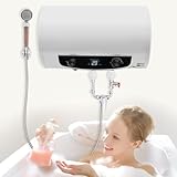 HUSPOO Elektrische Durchlauferhitzer, 30 L Warmwasserspeicher Dusche...