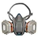 3M Atemschutzmaske 6502 QLPRO – Halbmaske mit Wechselfiltern gegen...