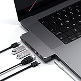 SATECHI USB-C Hub Multiport Adapter Pro Hub Mini – USB4, USB-A Daten,...