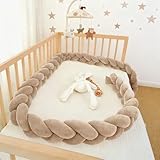 PTKG Bett Deko Kissen für Schlafzimmer Antikollisions Teppich Kopfschutz...