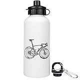 Azeeda 600ml 'Fahrrad' Trinkflasche/Wasser-Flasche (WT00028609)