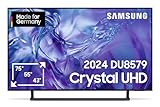 Samsung Crystal UHD 4K DU8579 Fernseher 43 Zoll, TV mit Dynamic Crystal...