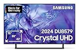 Samsung Crystal UHD 4K DU8579 Fernseher 43 Zoll, Samsung TV mit Dynamic...