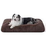 BEDSURE Flauschiges Hundebett Grosse Hunde - 104x69x8 cm Hundebett waschbar...